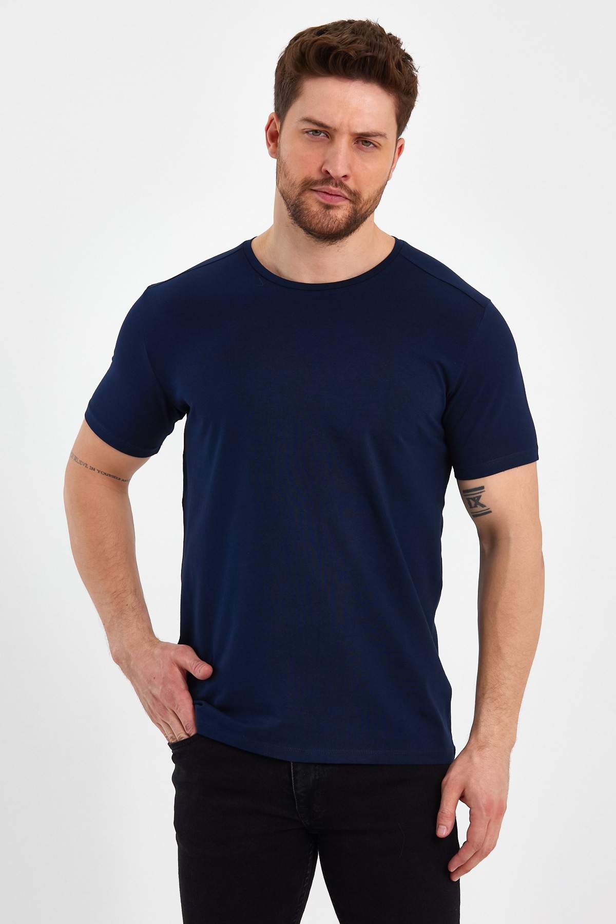 Футболка Trend Collection 35440 Темно-синій (LACIVERT)
