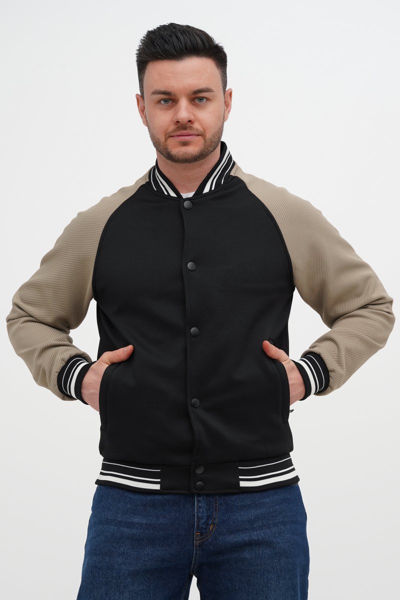 Бомбер Trend Collection 7715 Чорний (BLACK)