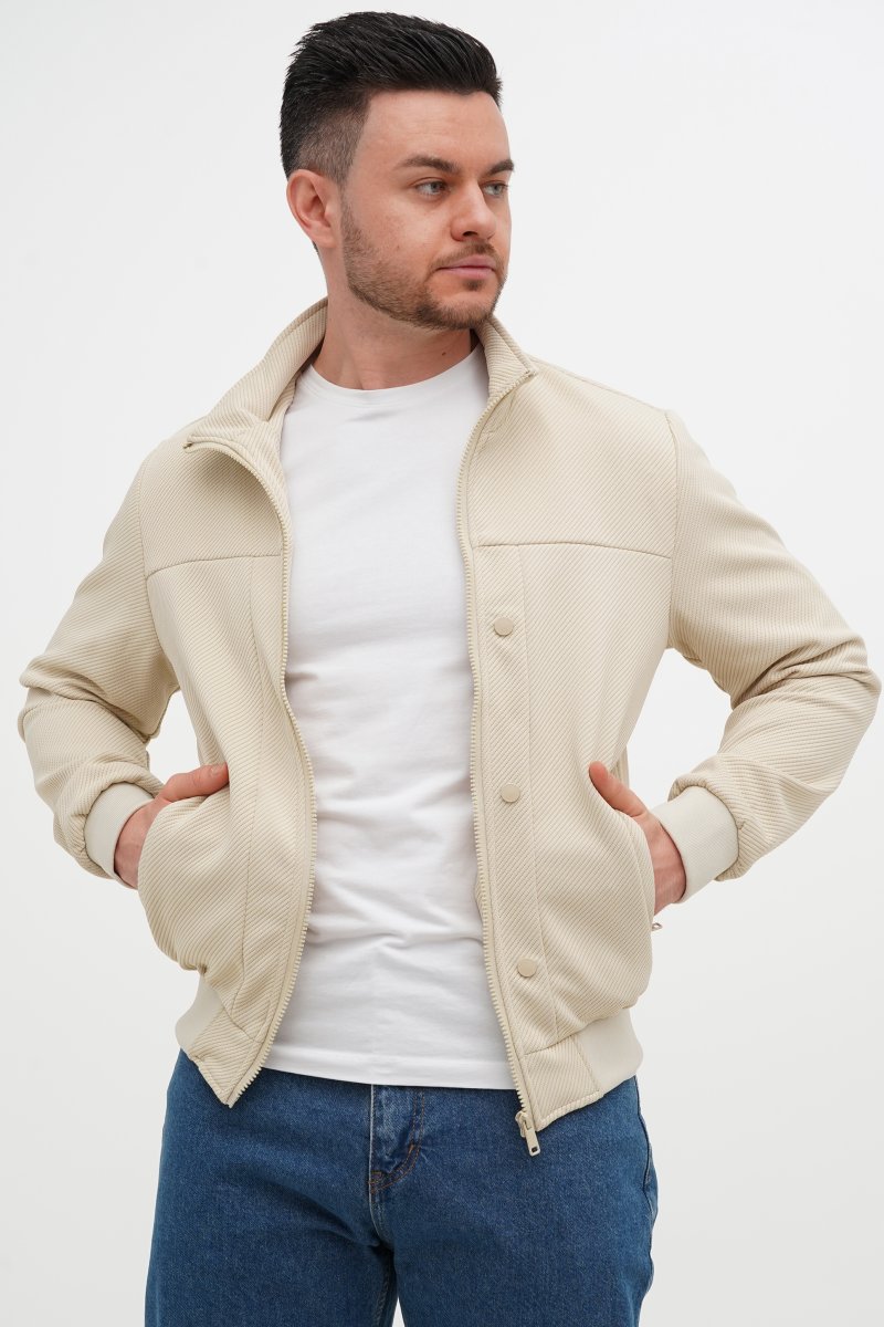 Бомбер Trend Collection 7587 бежевый (KHAKI)