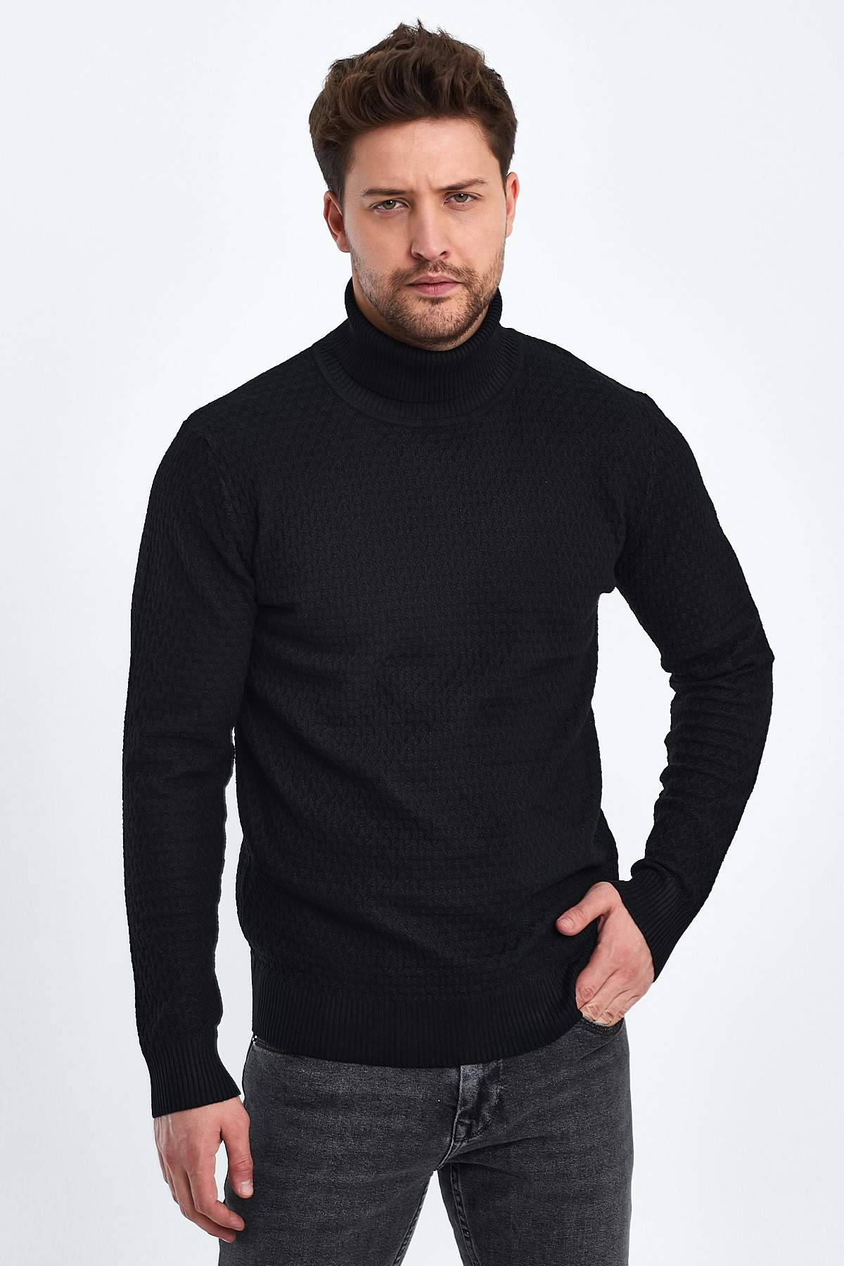 Гольф casual Trend Collection 1052 черный (802)