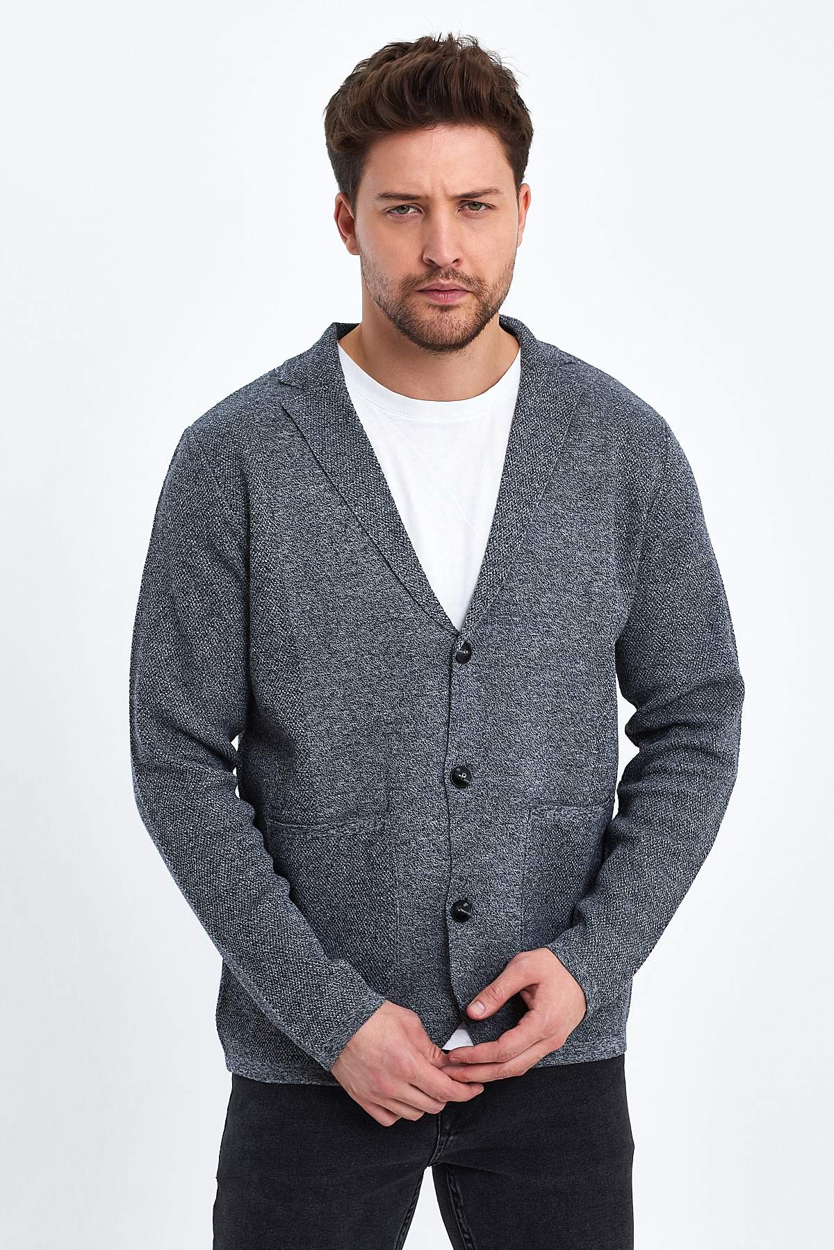Кардиган Trend Collection 0515-1 серый (V01)