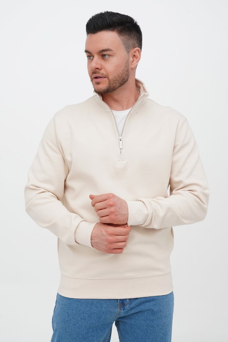 Кофта на замке Trend Collection 356 бежевый (№17 l. apricot)