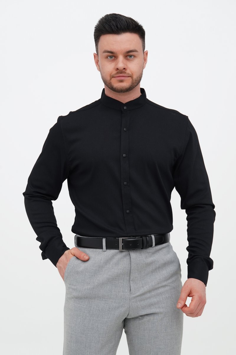 Рубашка Trend Collection 11162 черный (V05)