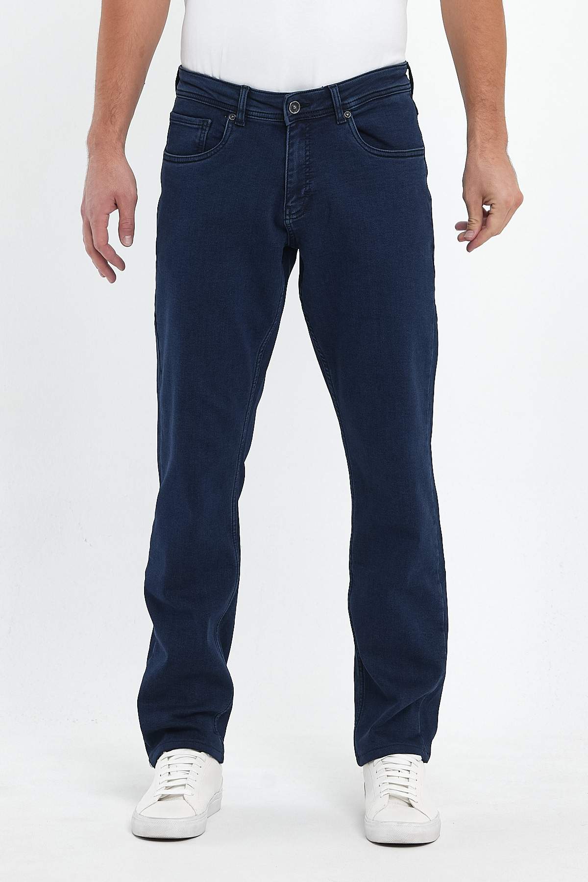 Джинсы флис Trend Collection 3704 синий (LOST BLUE)
