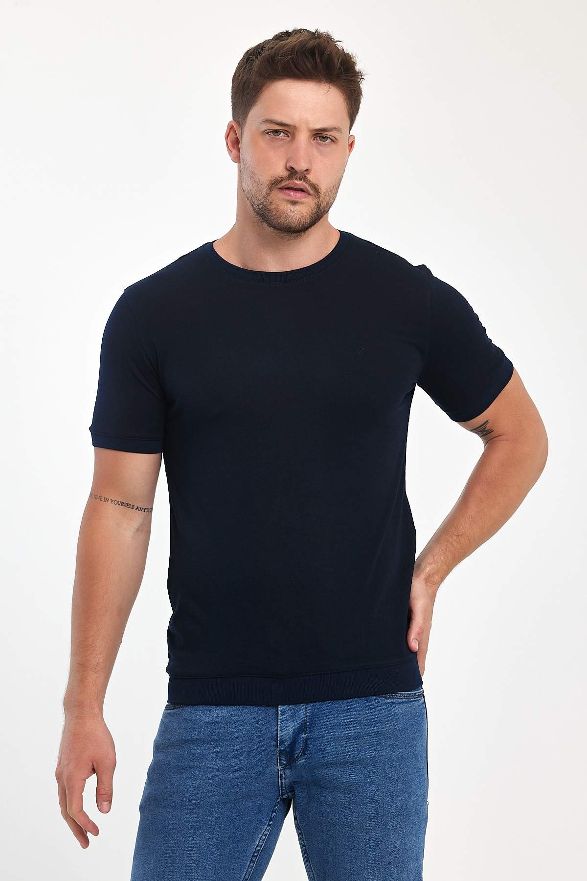Футболка однотонна Trend Collection 233314-05 Синій (LACI)