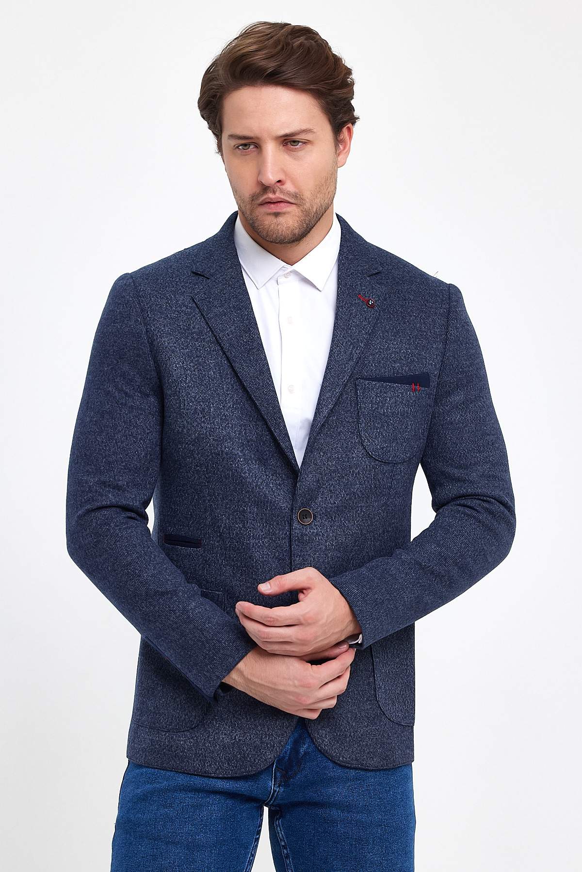 Піджак Trend Collection 31104 Темно-синій (LACIVERT)
