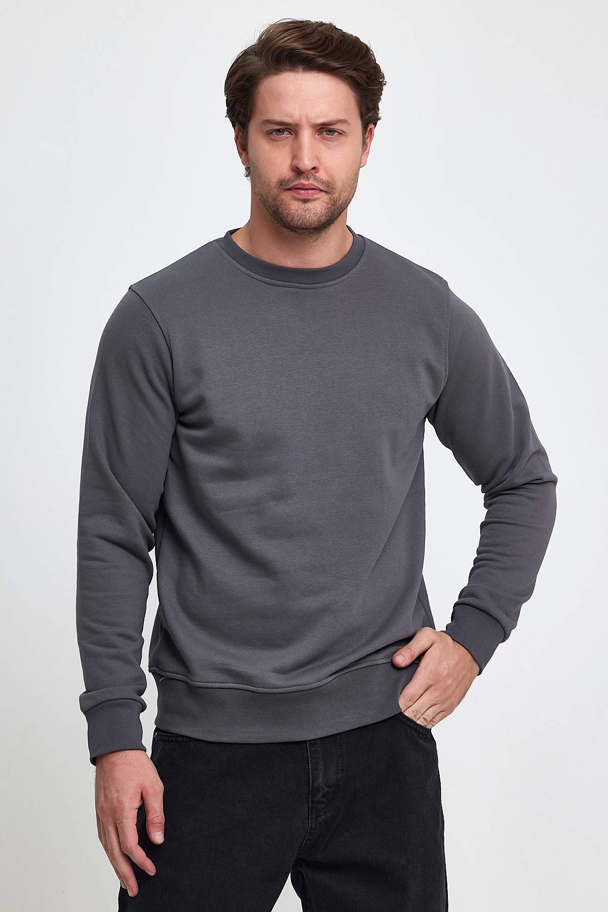 Свитшот Trend Collection 6049 Антрацит