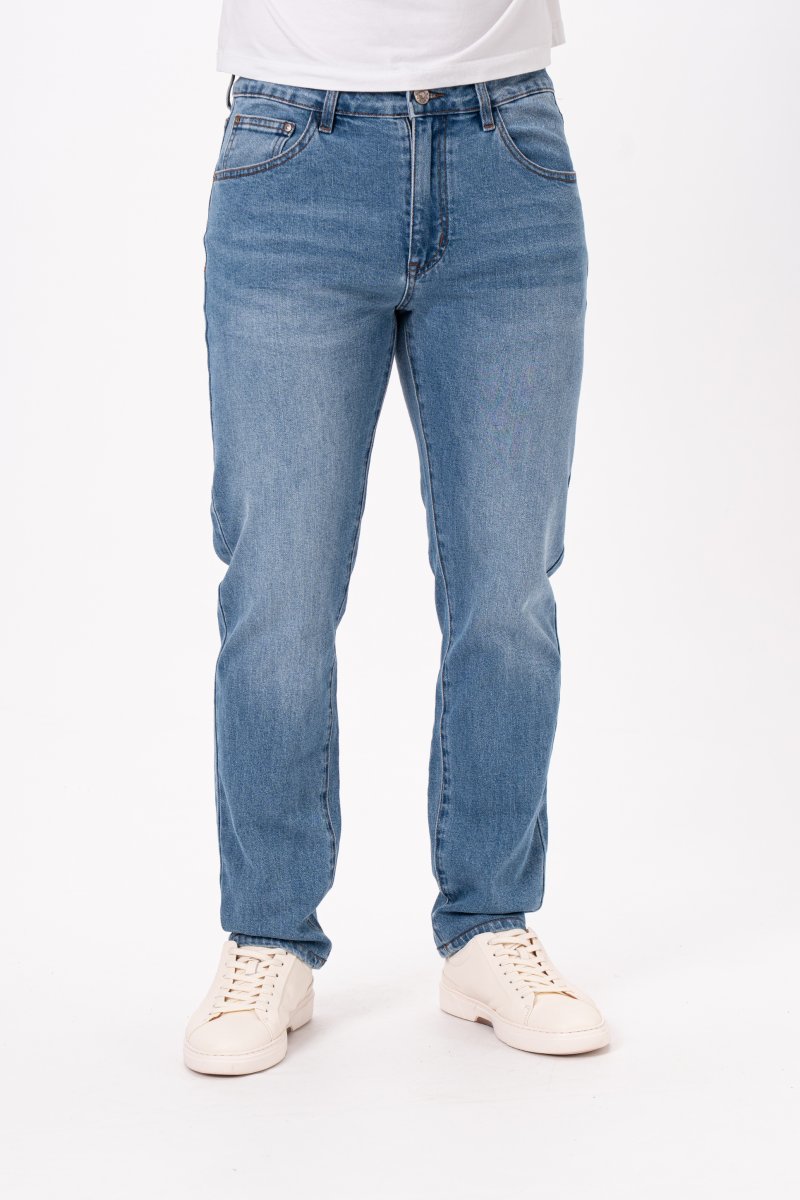 Джинси slim fit K.O.R 1990 Темно-синій (Blue)