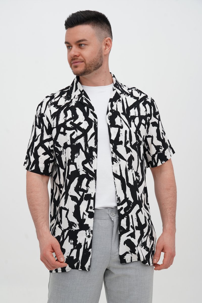 Рубашка-К. Р. Trend Collection 21002 черный (BLACK)