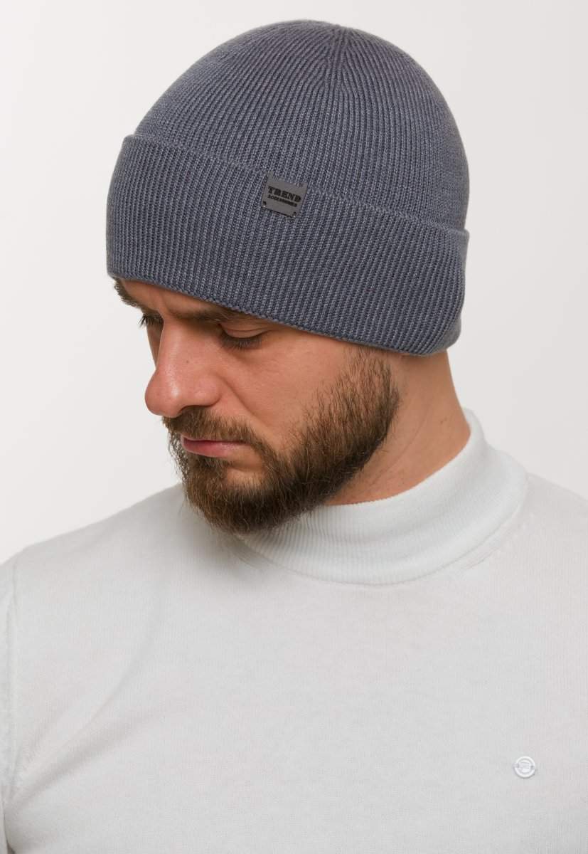 Шапка Trend Collection 8316 Сірий (сталевий)