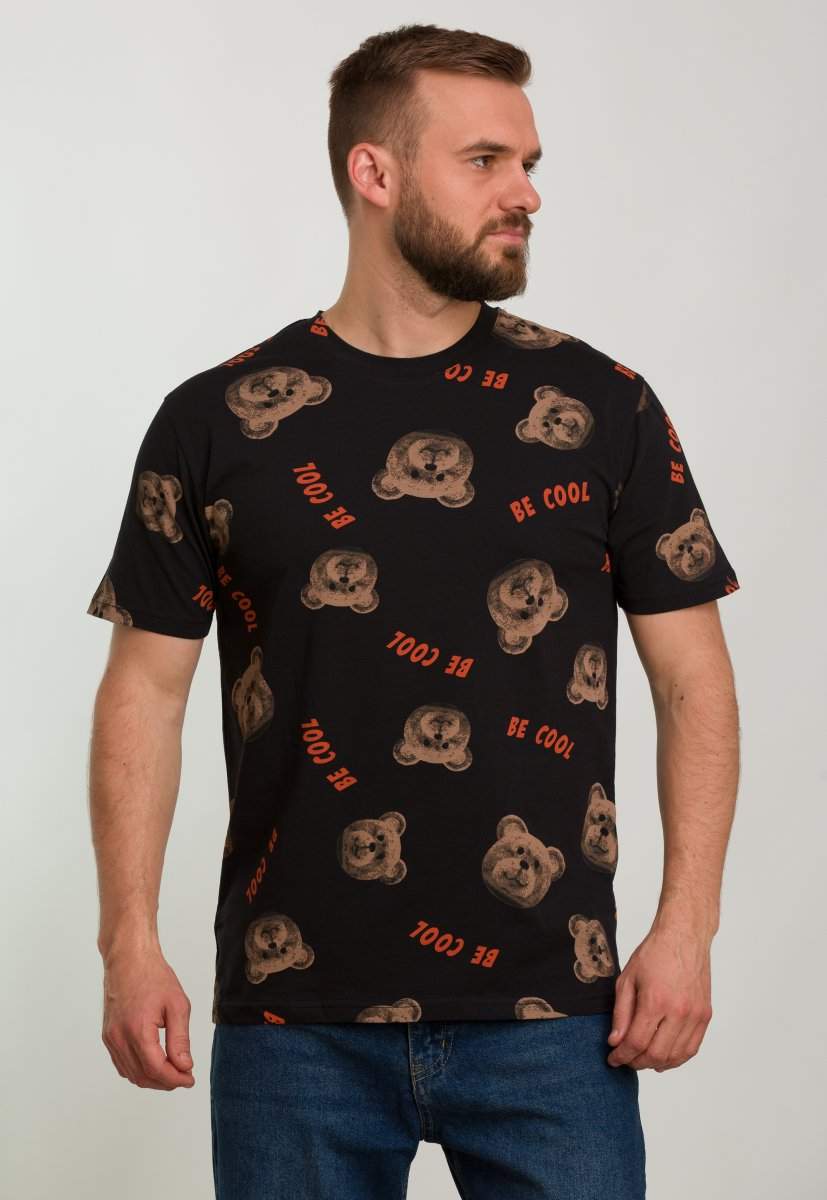 Футболка Trend Collection 2603 Чорний+ведмідь