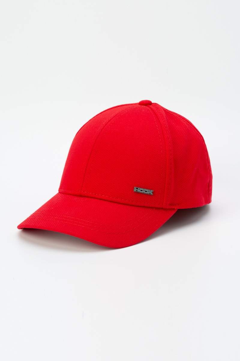 Бейсболка однотонна Trend Collection 174238 Червоний