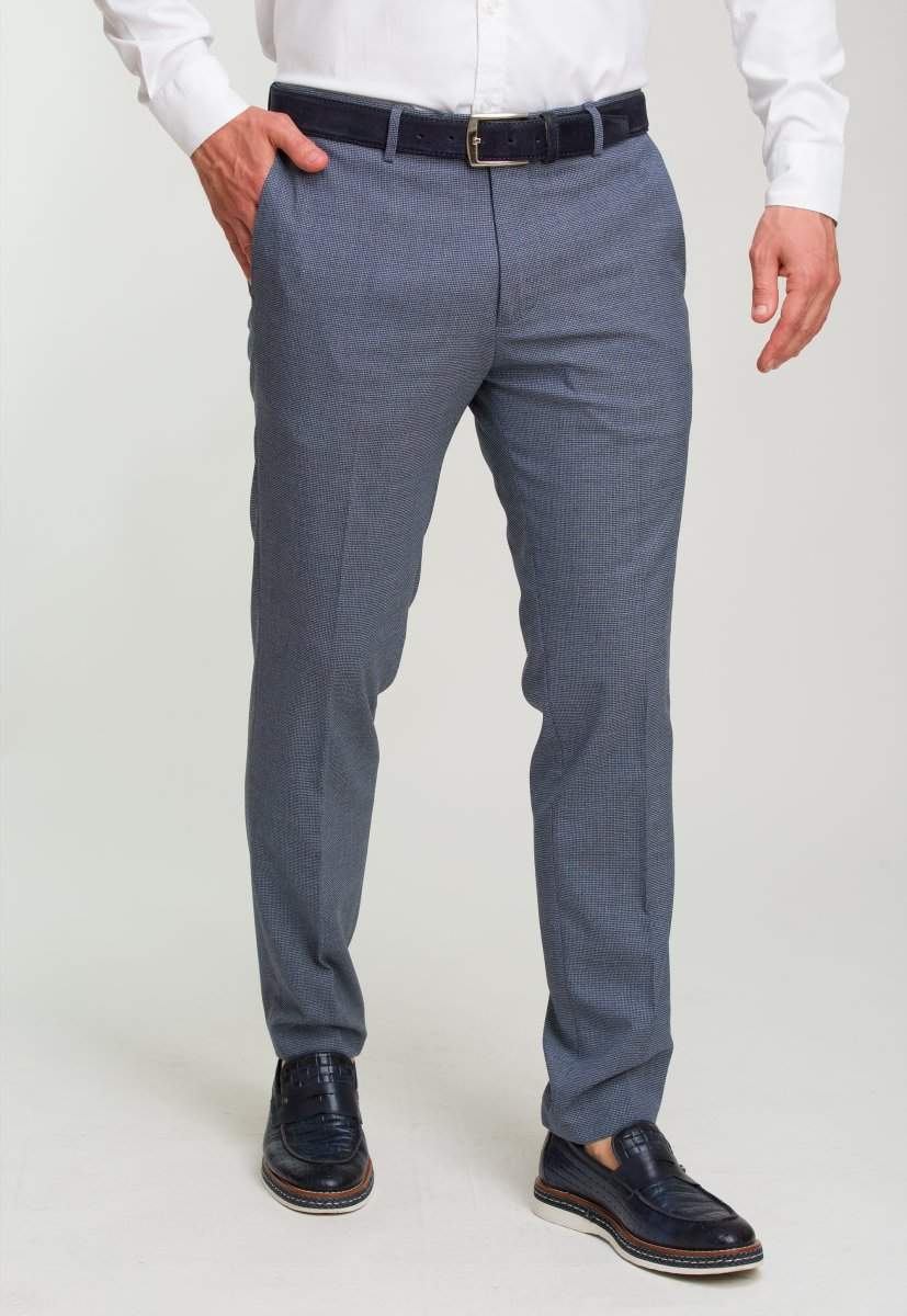 Брюки Trend Collection 1101 Синій+сірий (Colour3)