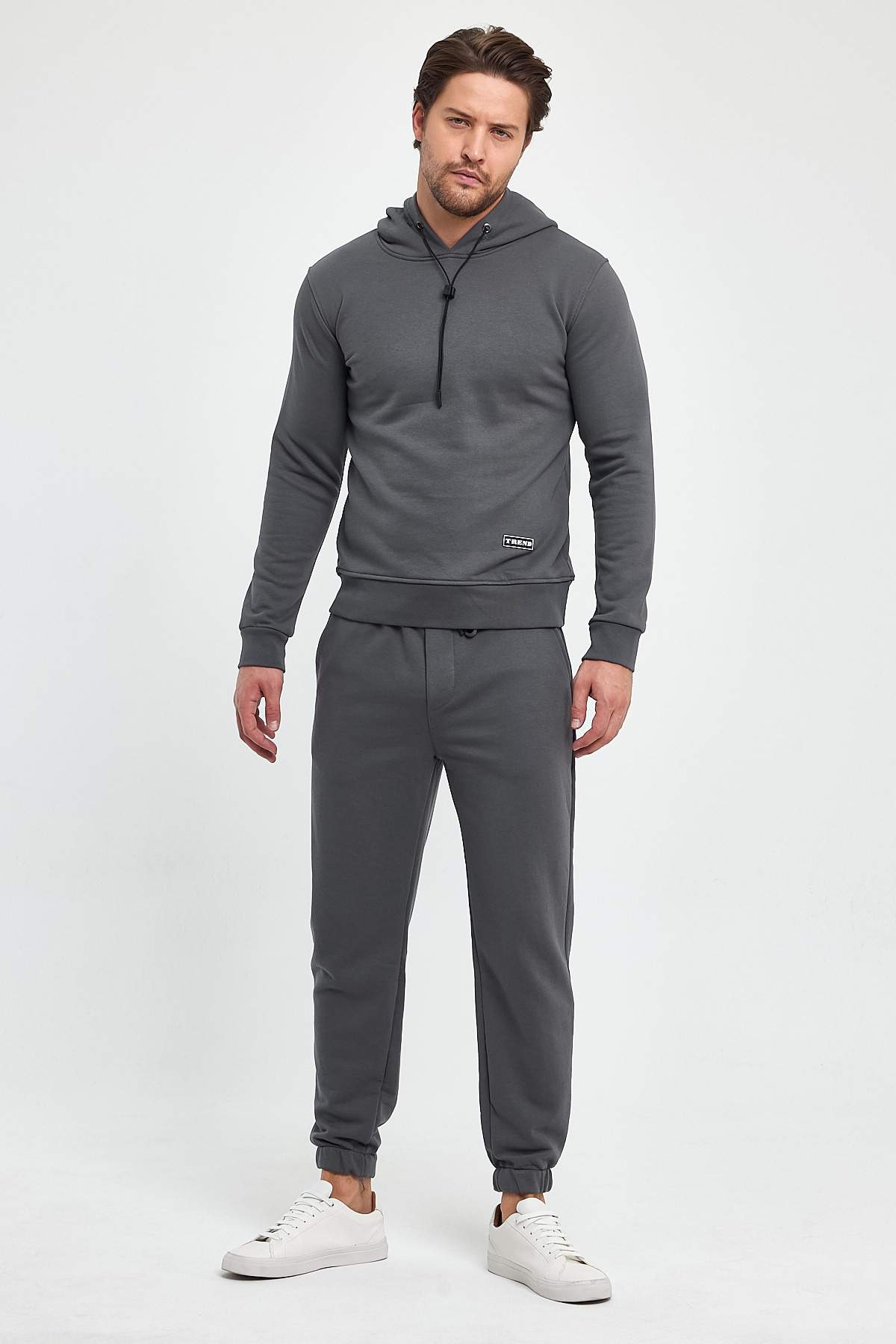 Спорт комплект Trend Collection: Худи 5335 Антрацит, Брюки 5424-1 Антрацит
