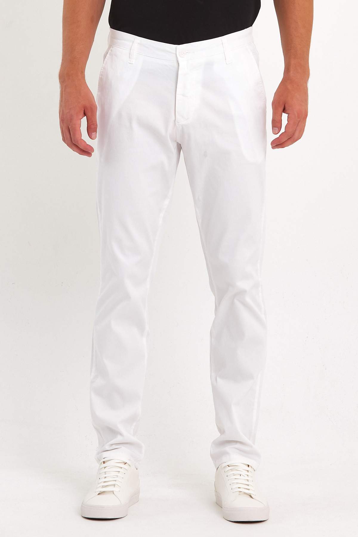 Брюки slim fit Trend Collection 1180 Белый (WHITE)