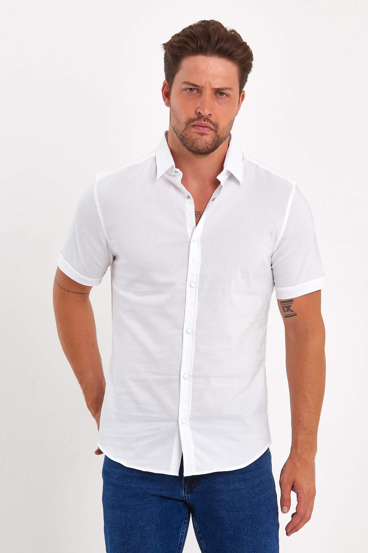 Рубашка-К. Р. Trend Collection BAT 4870 Белый (V01)