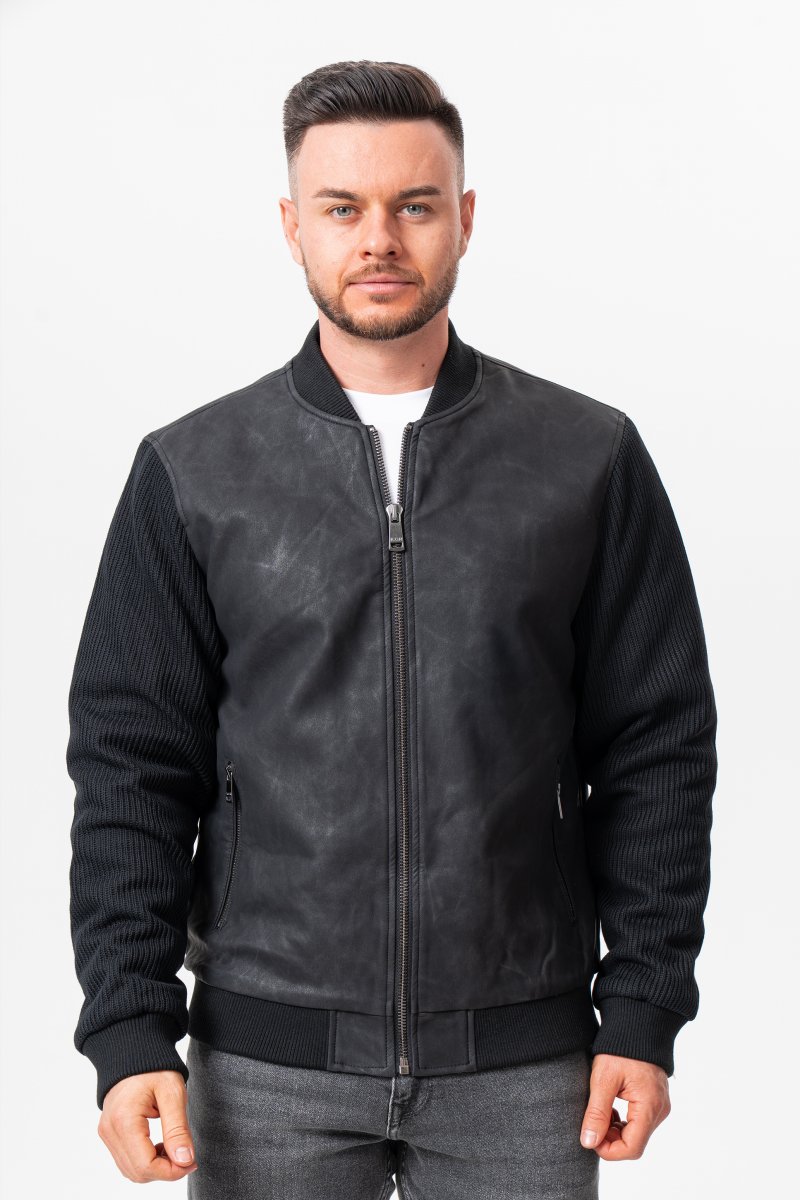 Бомбер K.O.R 16033 Черный (BLACK col.1)