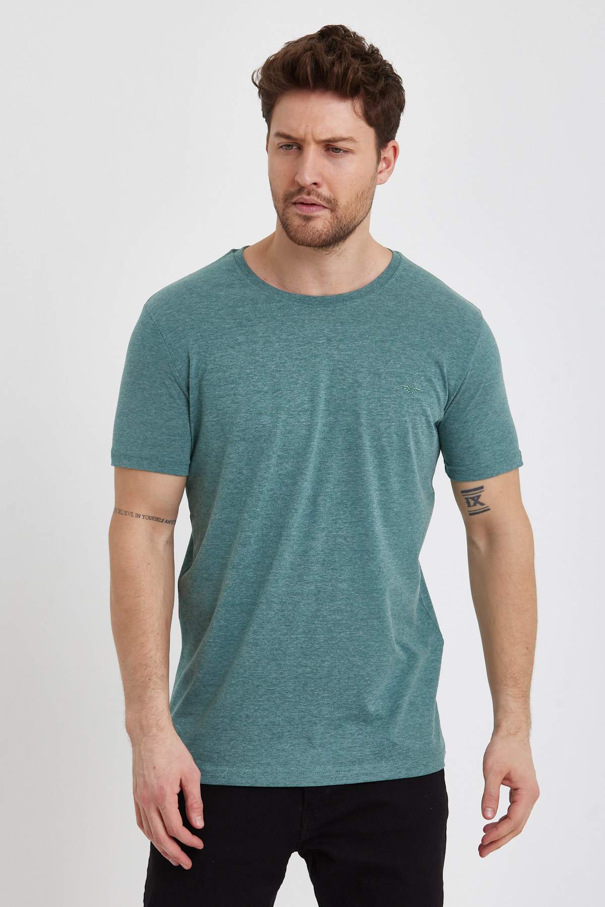 Футболка Trend Collection BAT 2093 Зелений (YESIL MELANJ)