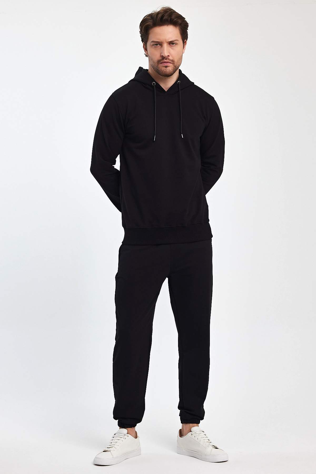 Спорт комплект Trend Collection: Худи 5334, Штаны 5494 Черный