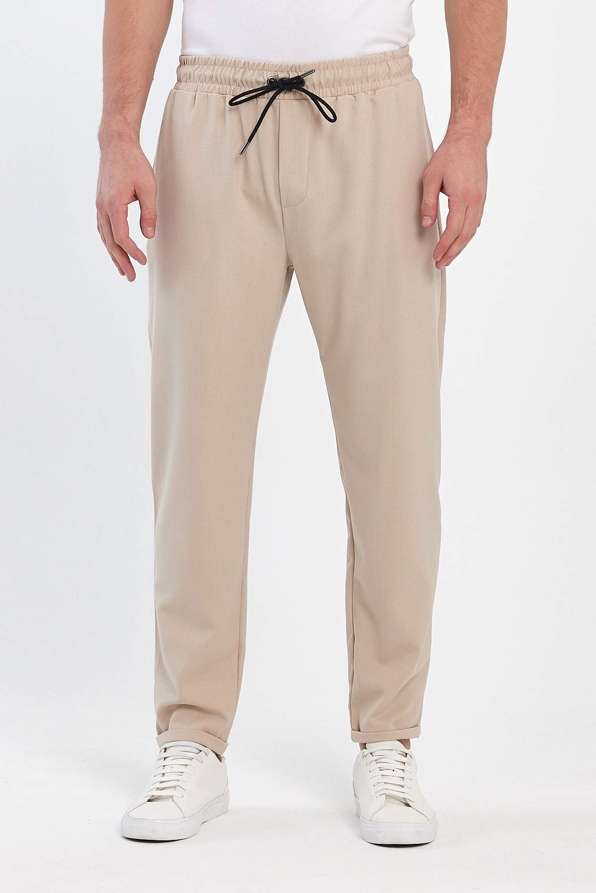 Брюки slim fit Trend Collection 4242-1 бежевый (BEJ)