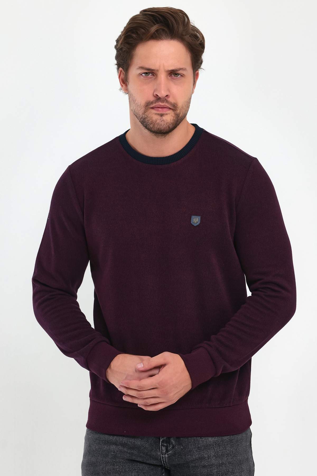 Свитер Trend Collection 35386 бордовый (BORDO)