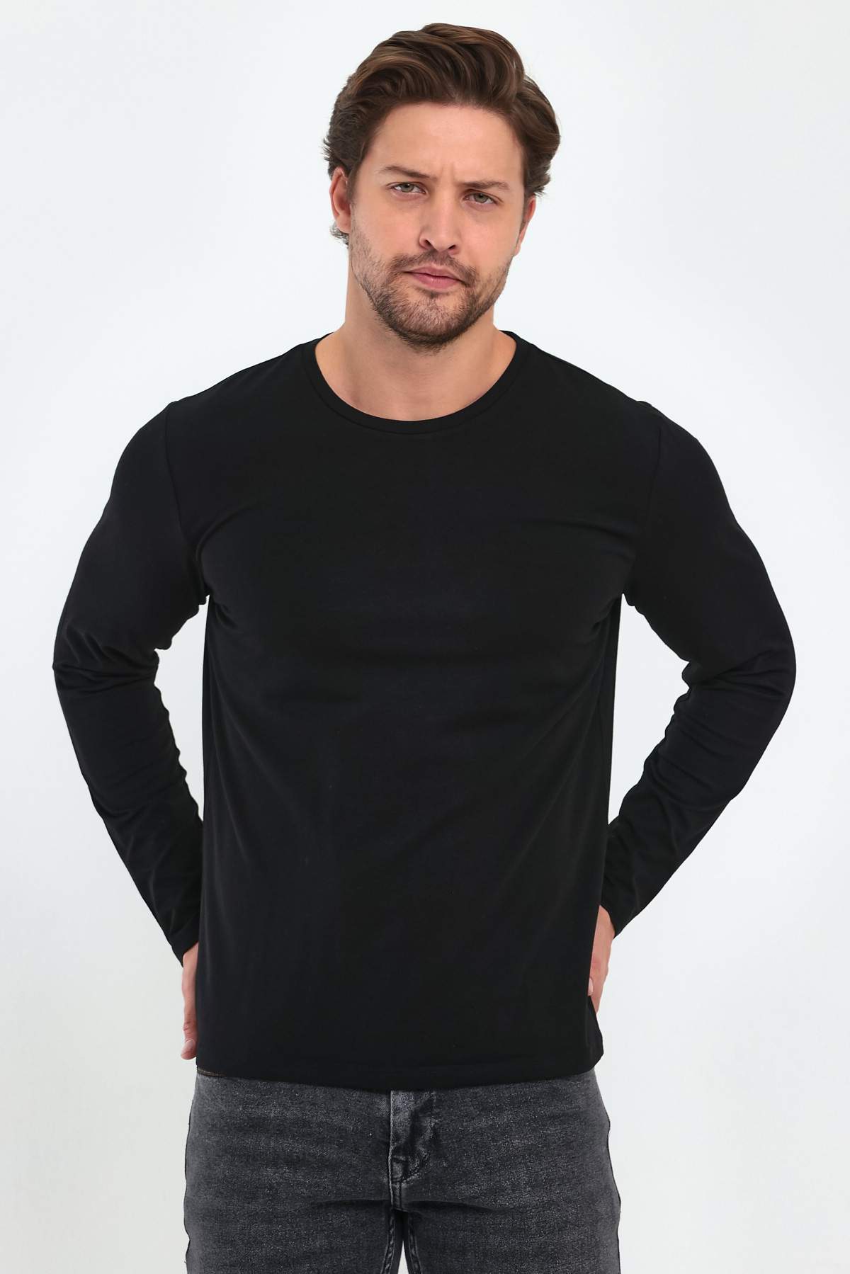 Лонгслив Trend Collection 29180 черный (SIYAH)