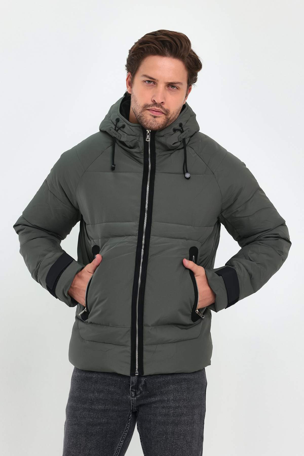 Куртка-зимова Trend Collection 66-165 Сіро-зелений (GREY GREEN)