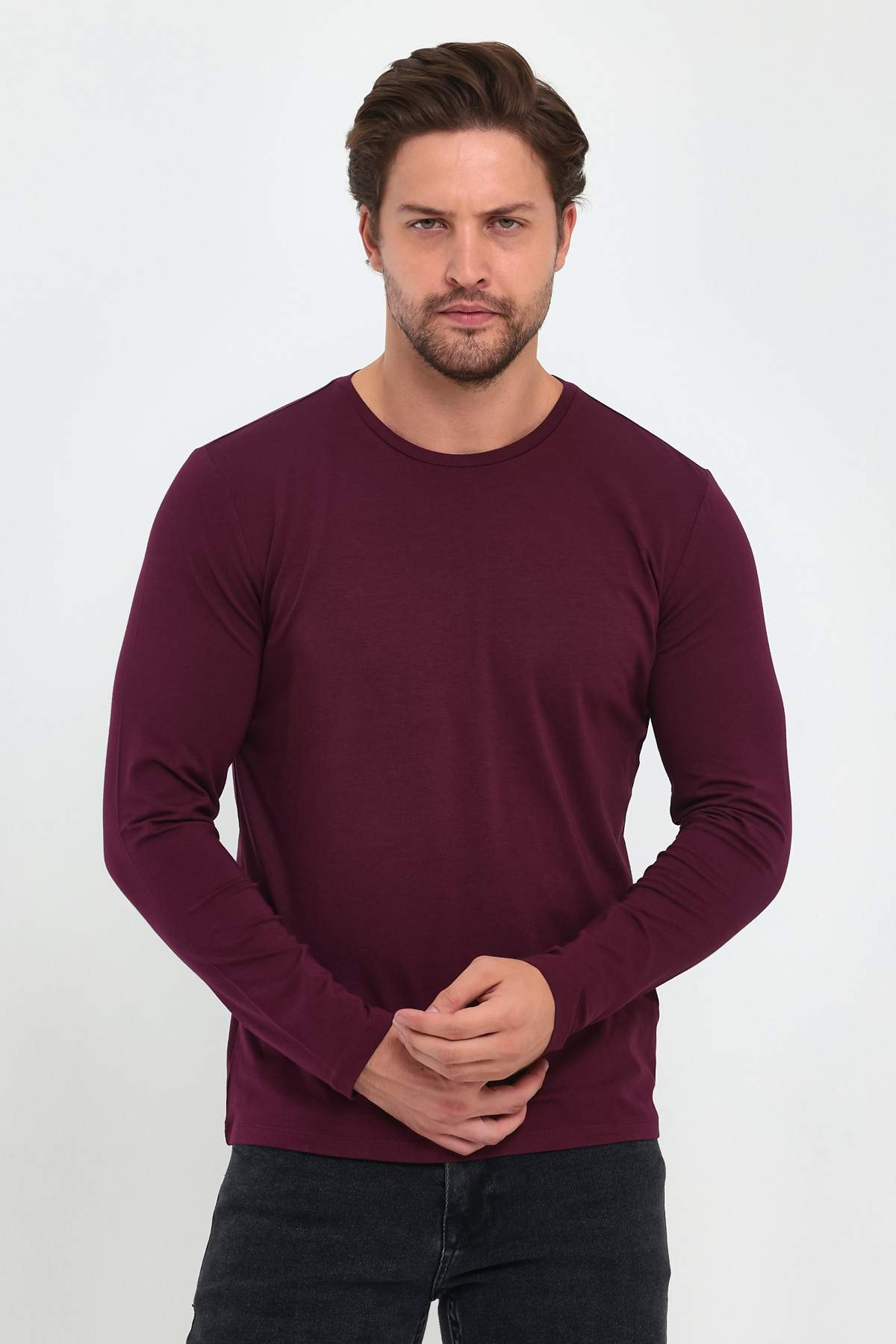 Лонгслив Trend Collection 29180 бордовый (BORDO)