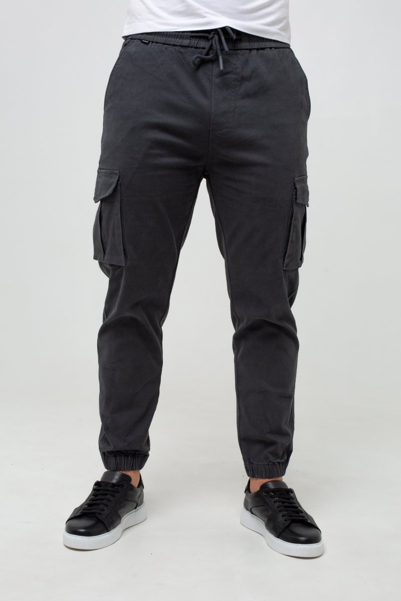 Штани карго K.O.R 515-1 Антрацит (№29 d.grey)