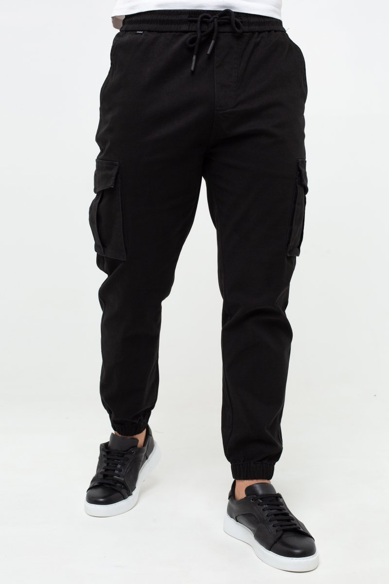 Брюки карго K.O.R 515-1 Черный (№17 black)