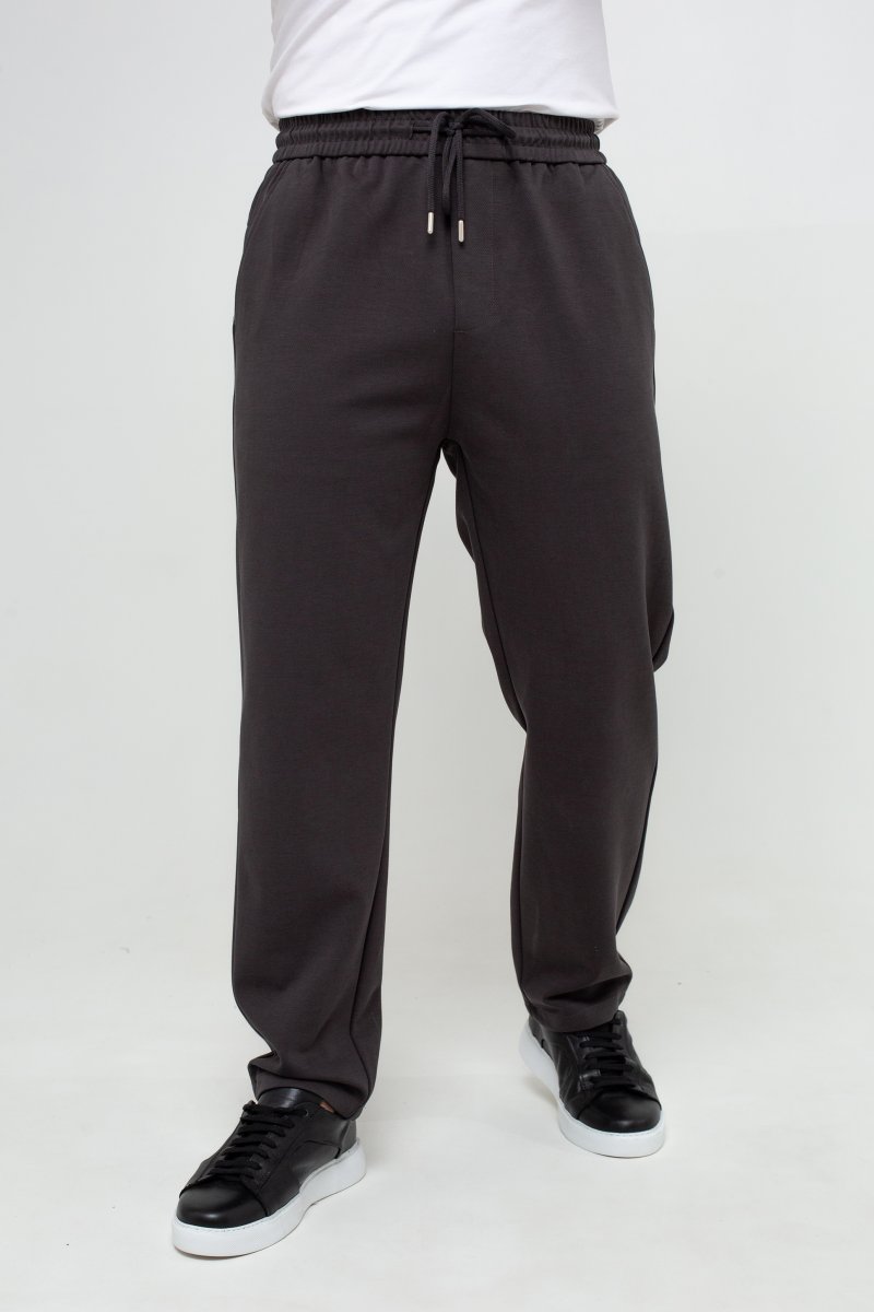 Брюки slim fit K.O.R 1111 Темно-серый