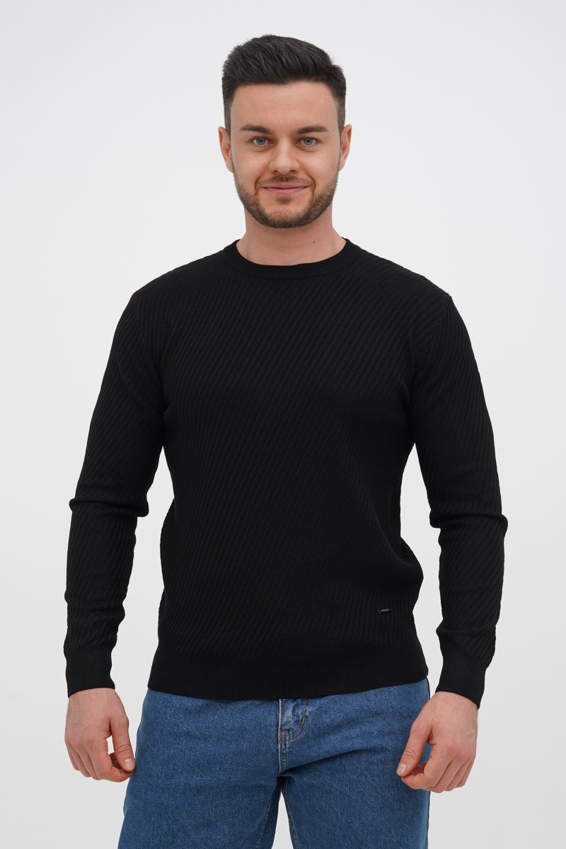 Свитер Trend Collection 1219 черный (col.802)
