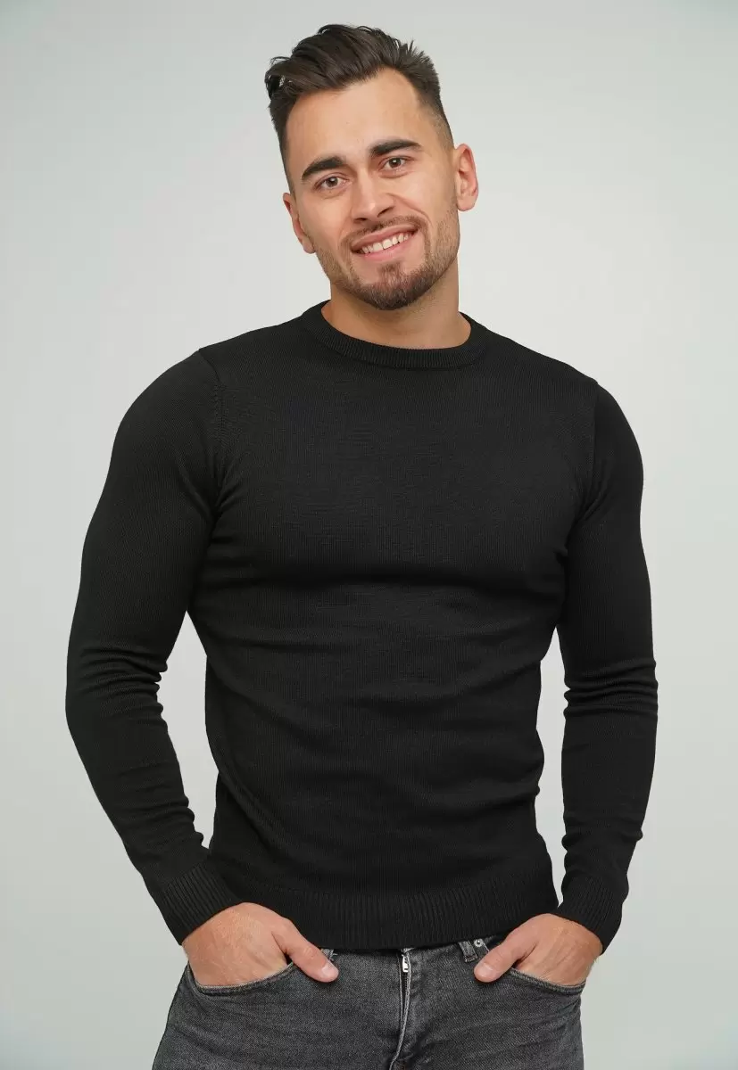 Свитер Trend Collection 77046-2 Черный