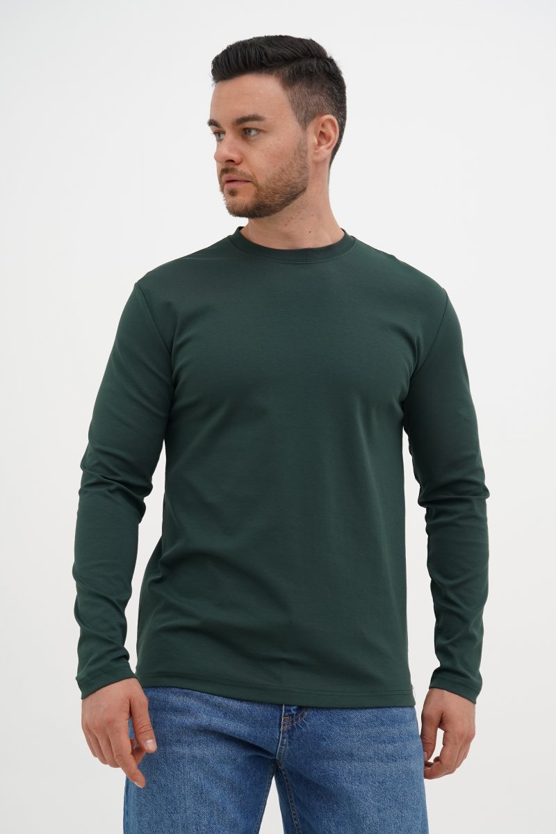 Лонгслів Trend Collection 386 Смарагдовий (№8 d.green)