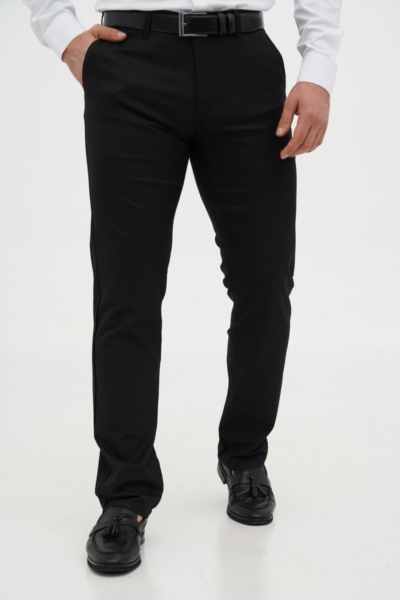 Брюки comfort fit Trend Collection 3452-1 черный (MS 21/3)