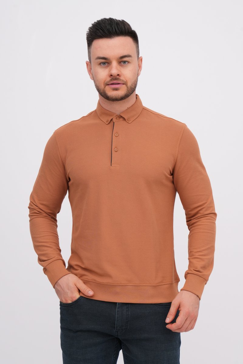 Лонгслив K.O.R 25724 Коричневый (№8 brown)