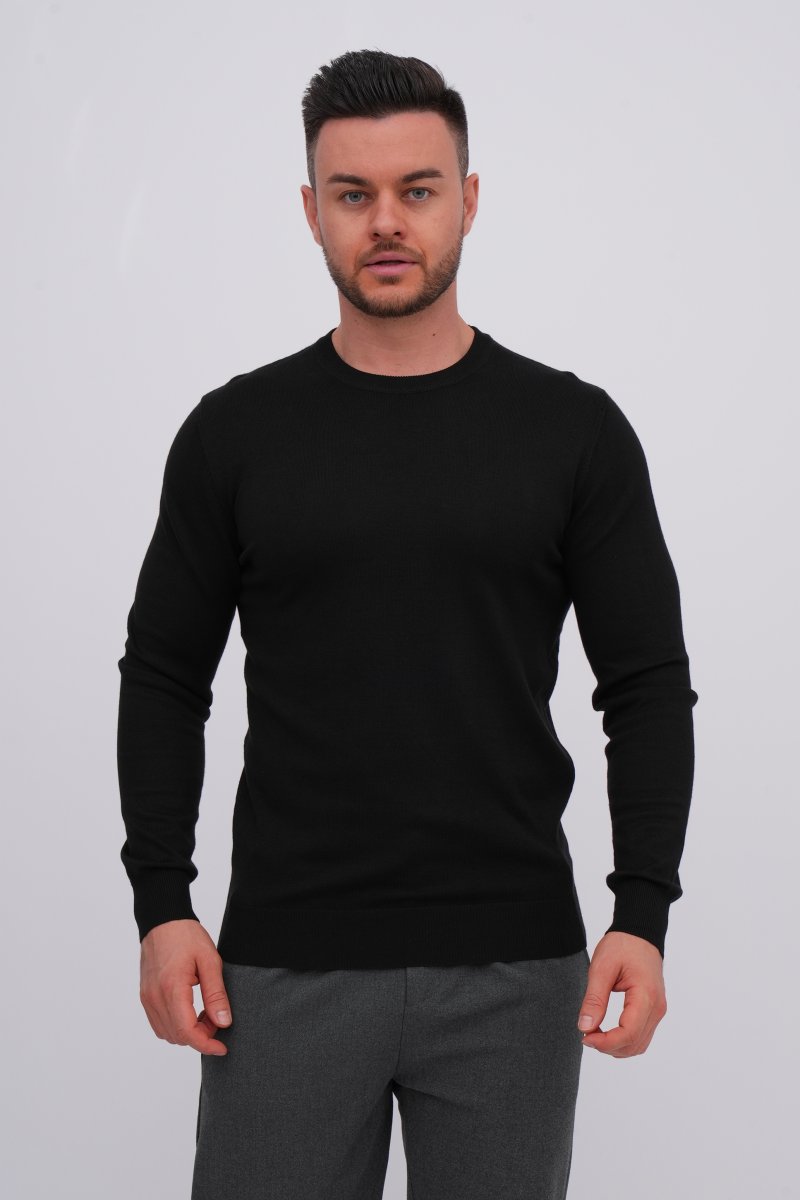 Светр K.O.R 35139 Чорний (№303 black)