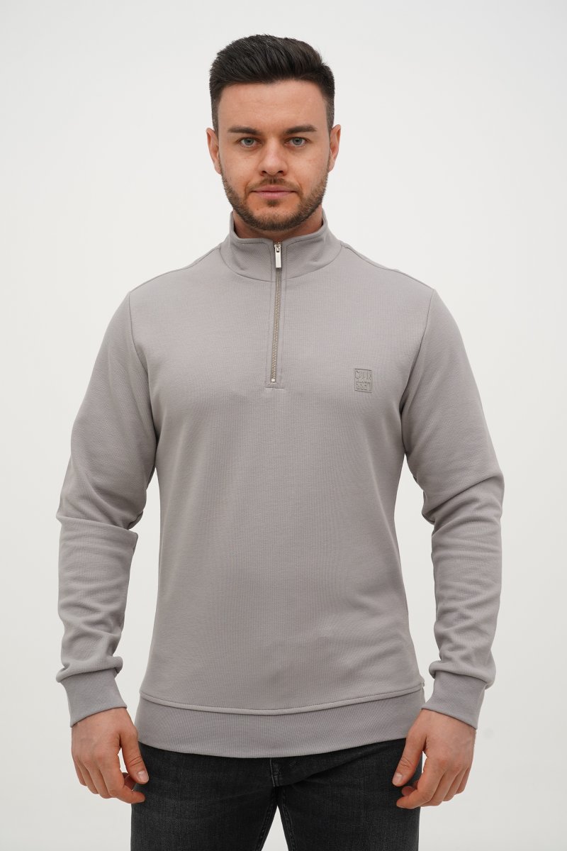 Кофта на замке спортивная Trend Collection 2333 серый (GRI)