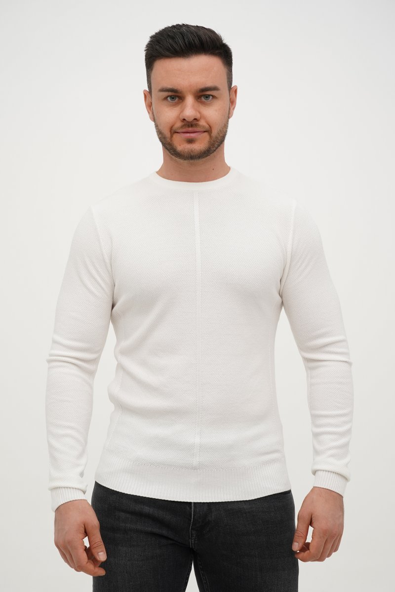Свитер casual Trend Collection 4287 Белый (WHITE)