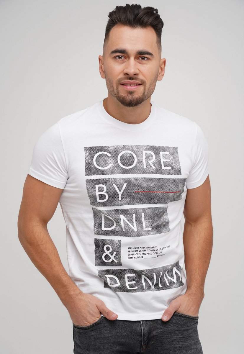 Футболка Trend Collection 2121 Білий+принт