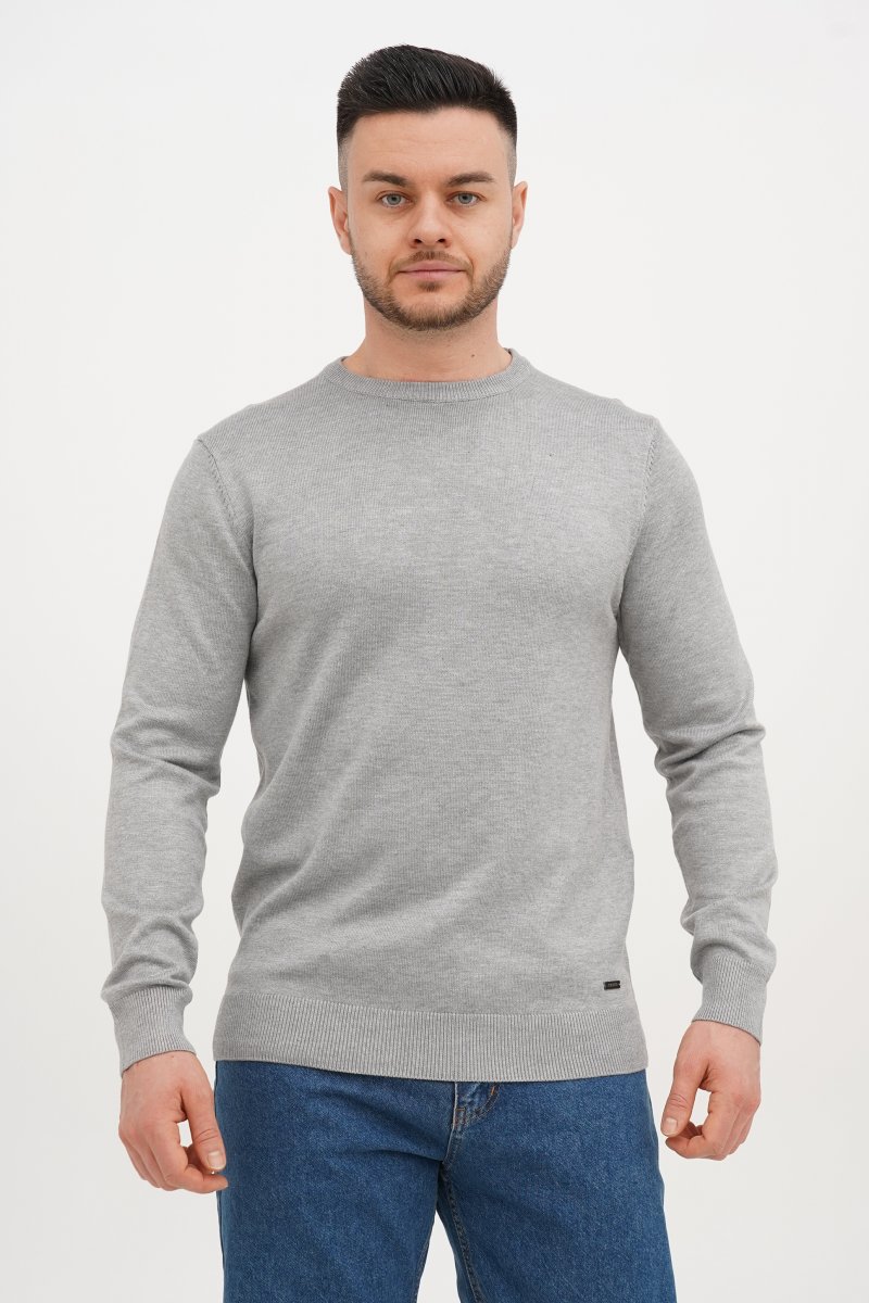 Свитер casual Trend Collection 4220 светло-серый (GREY 904)