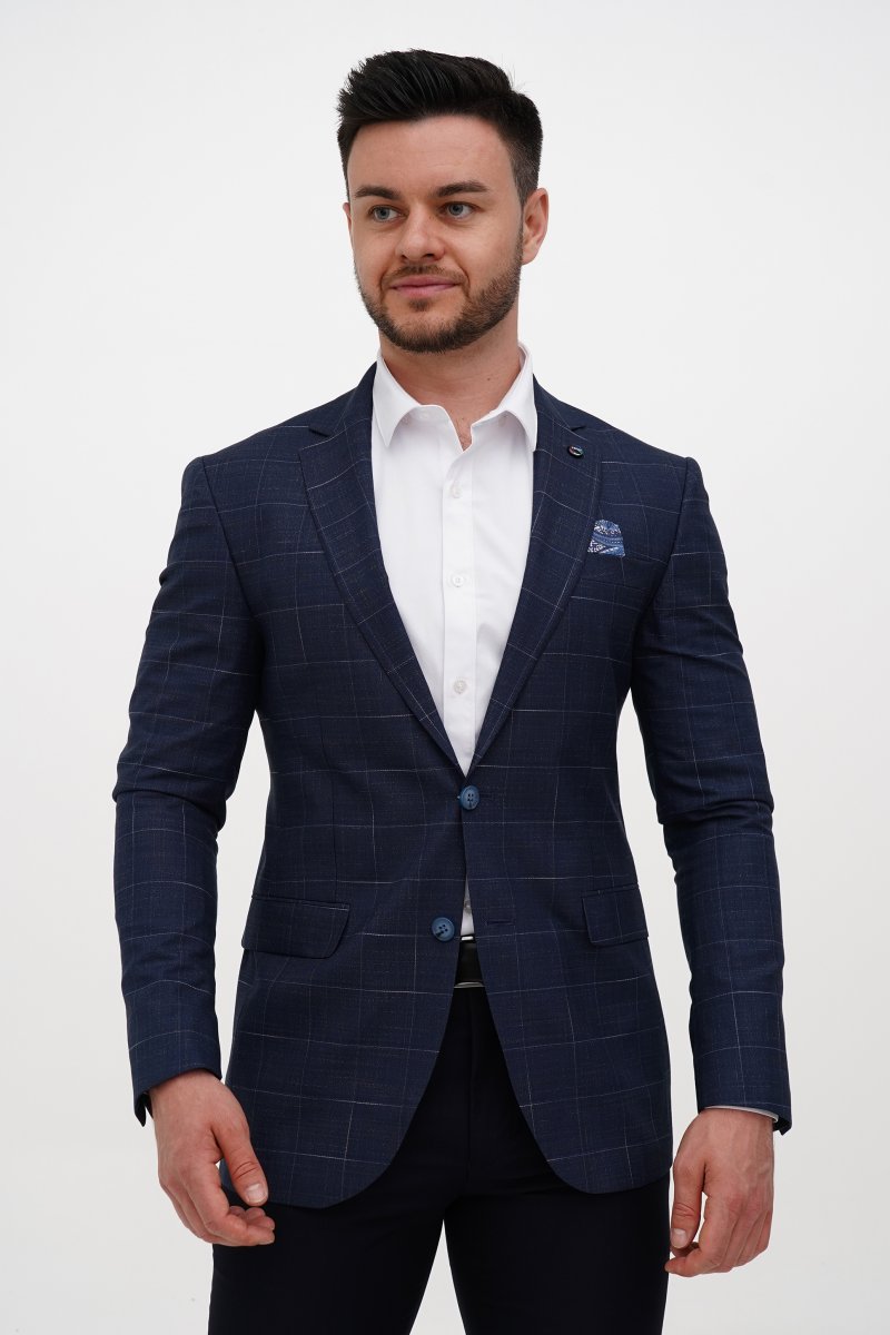 Піджак Trend Collection 4001 Синій (NAVY)