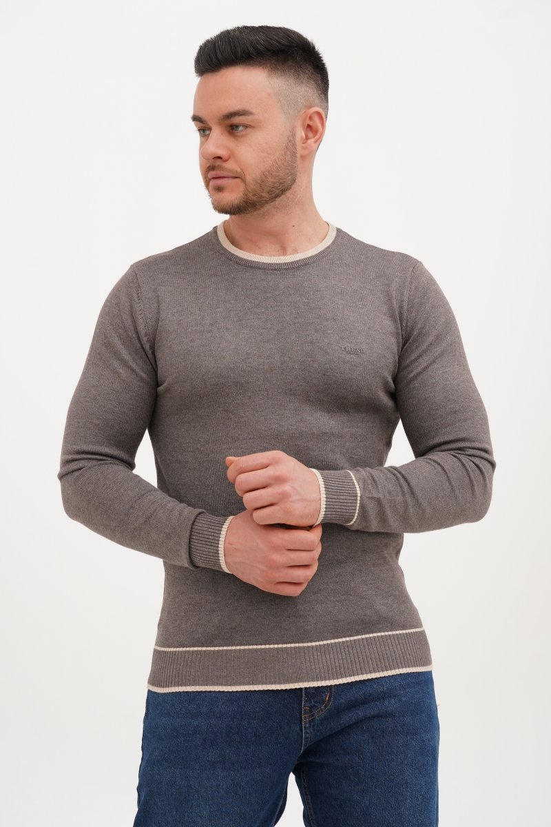 Свитер casual Trend Collection 3334 Капучино (COFFEE 778)