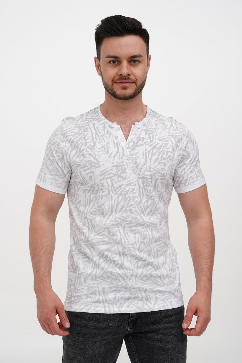 Футболка с принтом Trend Collection 29468 Белый (BEYAZ)