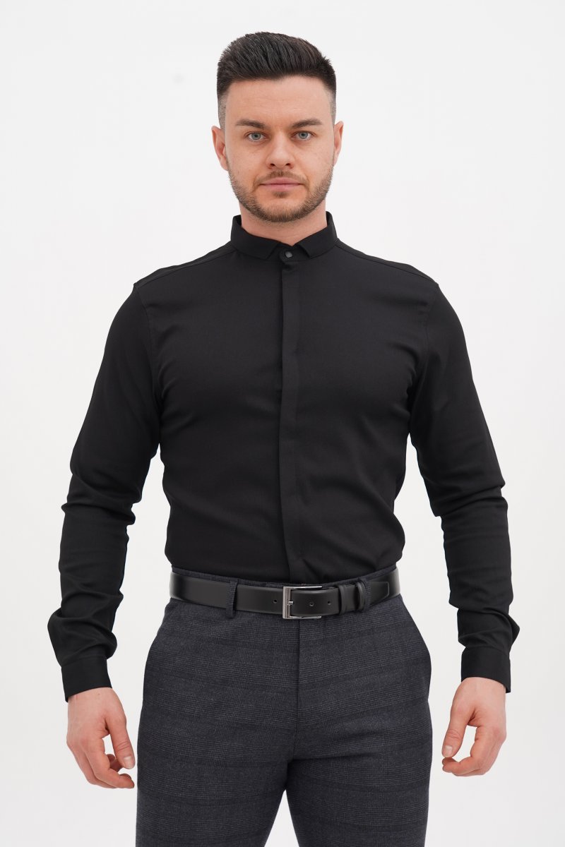 Рубашка Trend Collection 10766-4 Черный (V06)