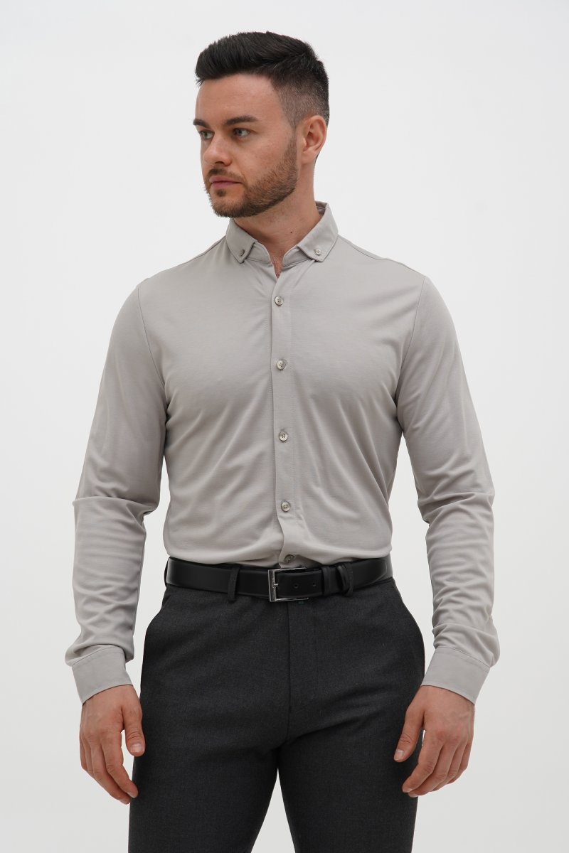 Сорочка однотонна Trend Collection 2265 Світло-сірий (GRI)