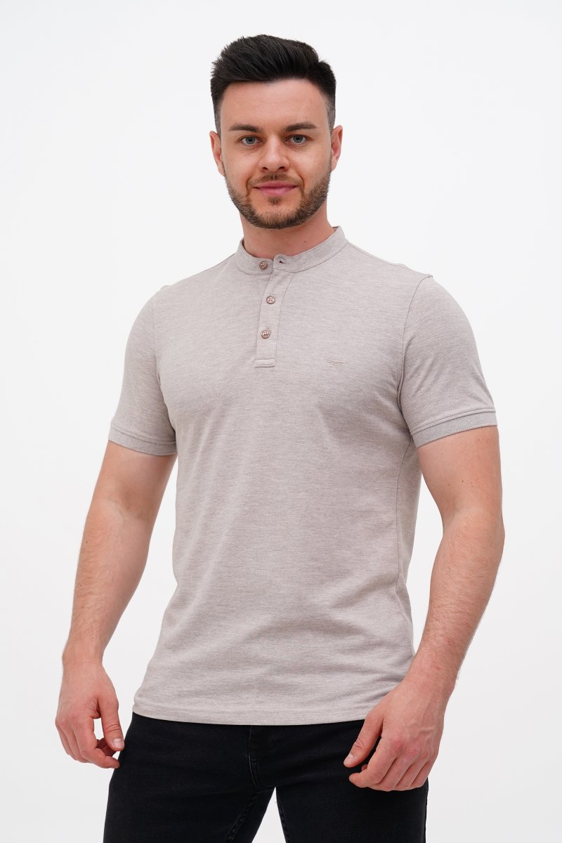 Футболка стійка Trend Collection 2090-1 Бежевий (K.BEJ MELANJ)