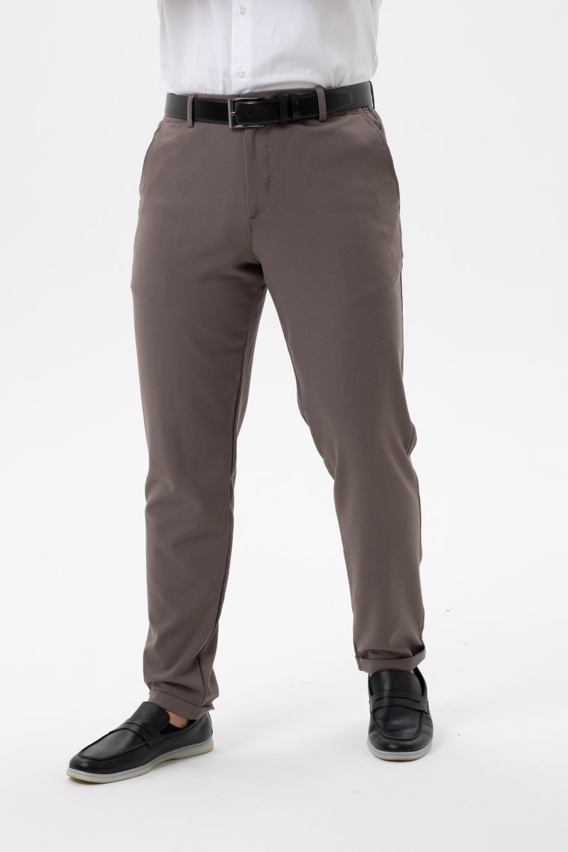 Брюки slim fit Trend Collection 4010 Капучино (VIZON)