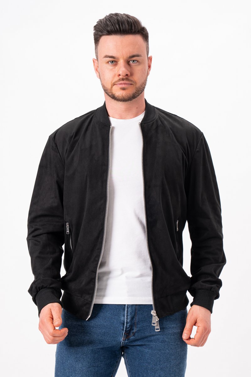 Бомбер м.с. K.O.R 16006 Черный (BLACK)