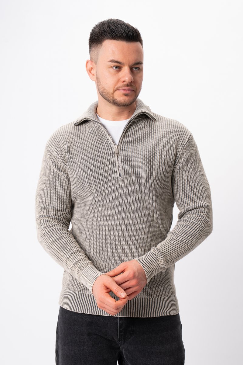 Гольф casual замок Trend Collection 35387 Светло-серый (L.GREY)